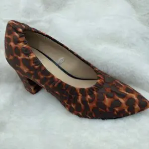 leopard print shoe cover