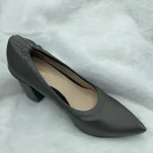 A black color pointed women shoe cover