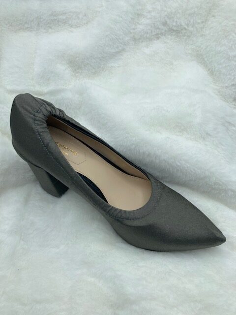 A black color pointed women shoe cover